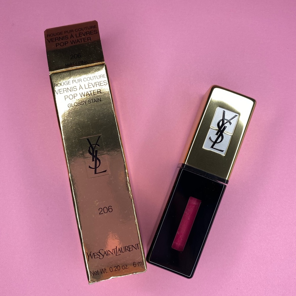 YSL glossy stain lipstick
